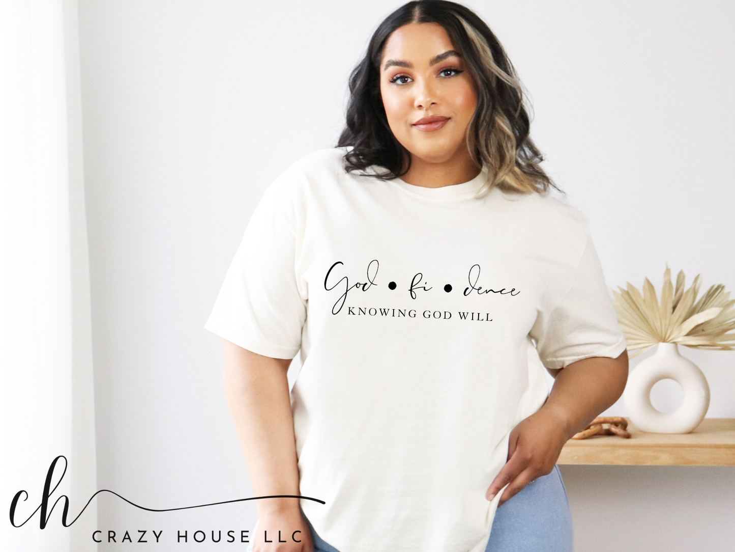 Godfidence Black and Rose Gold Shirt