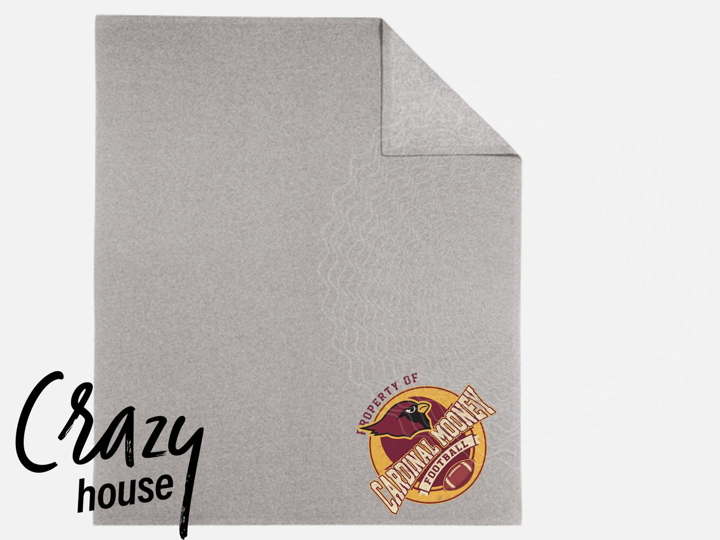 Cardinal Mooney Cozy Blanket