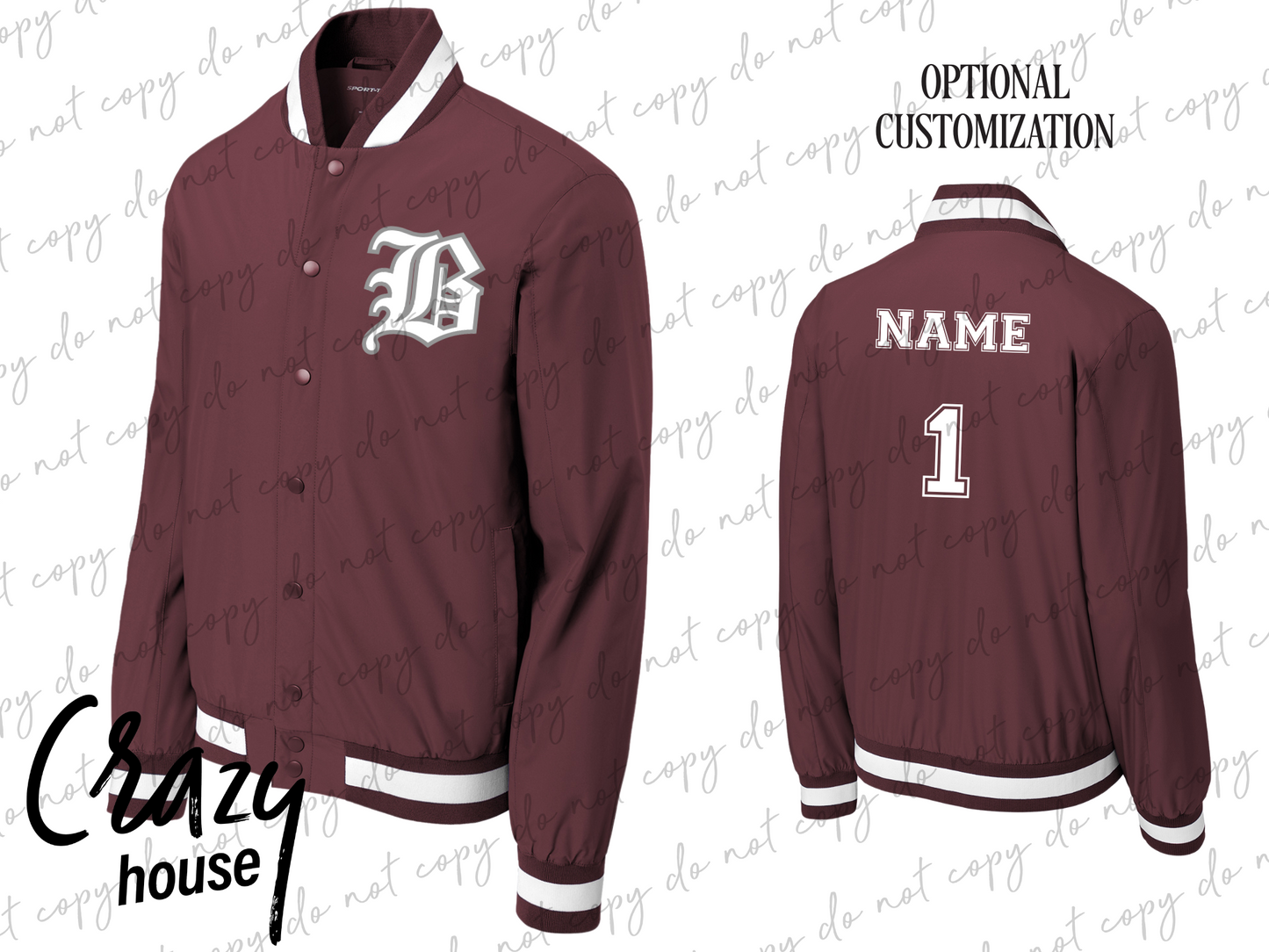 SportTek Insulated Varsity Jacket