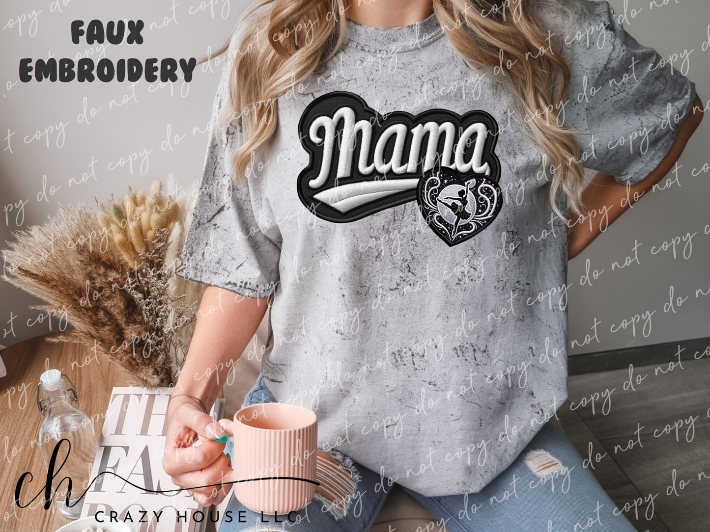Dance Faux Embroidery
