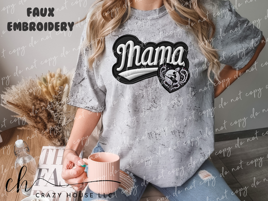 Dance Faux Embroidery