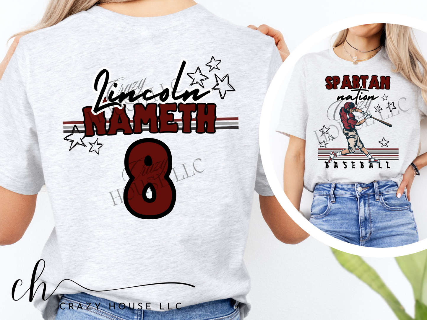 Spartan Nation Baseball - Custom