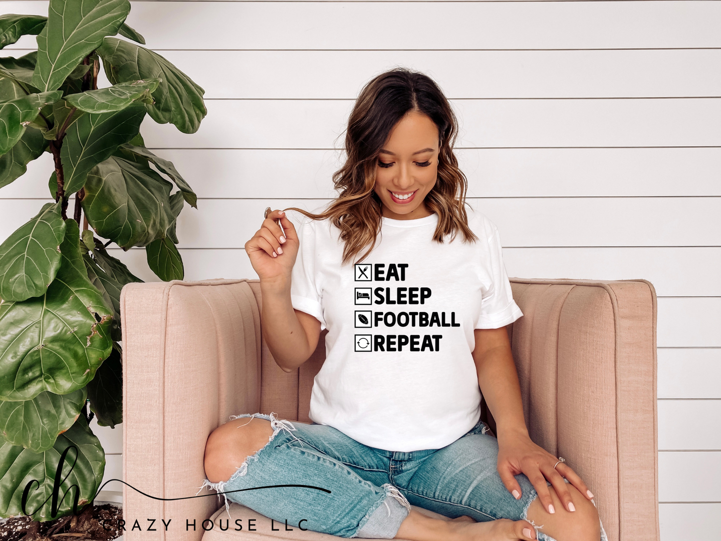 Eat Sleep Football Repeat