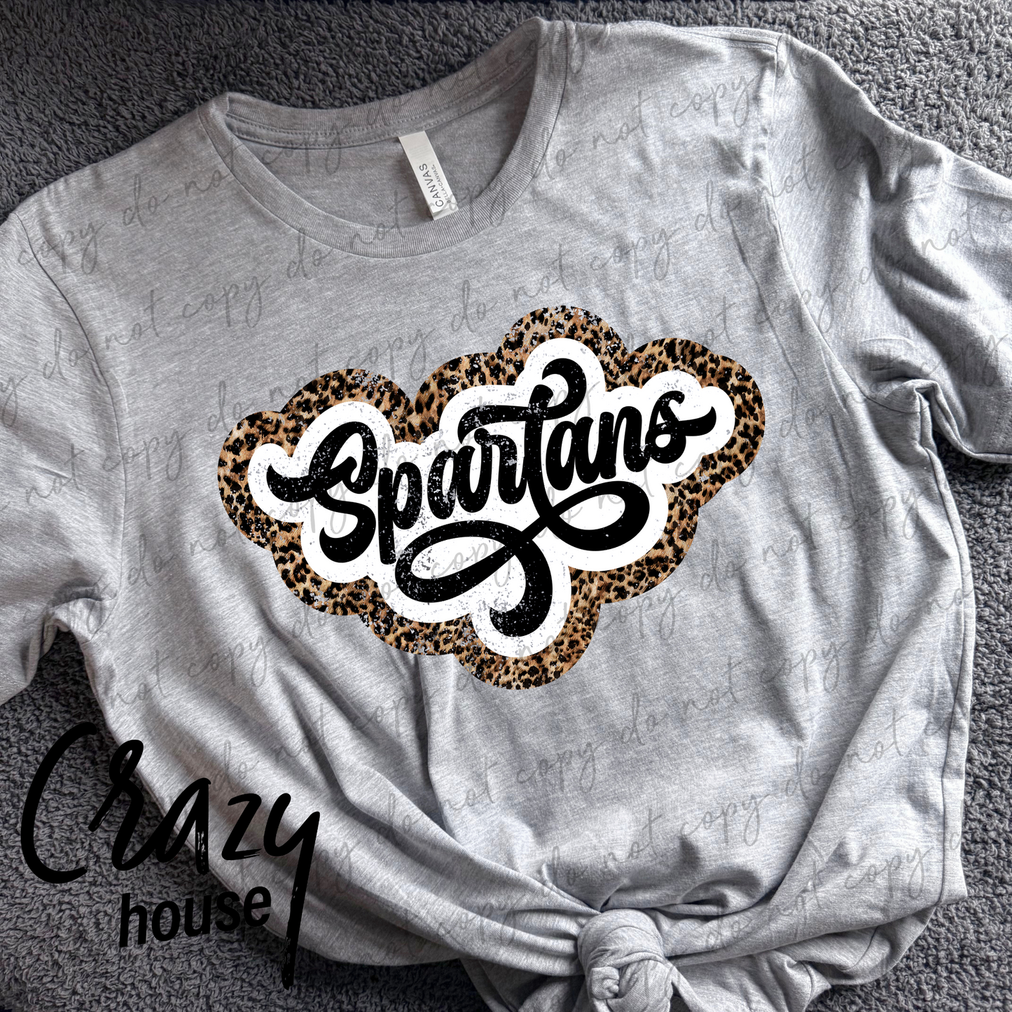 Leopard Print Spartans
