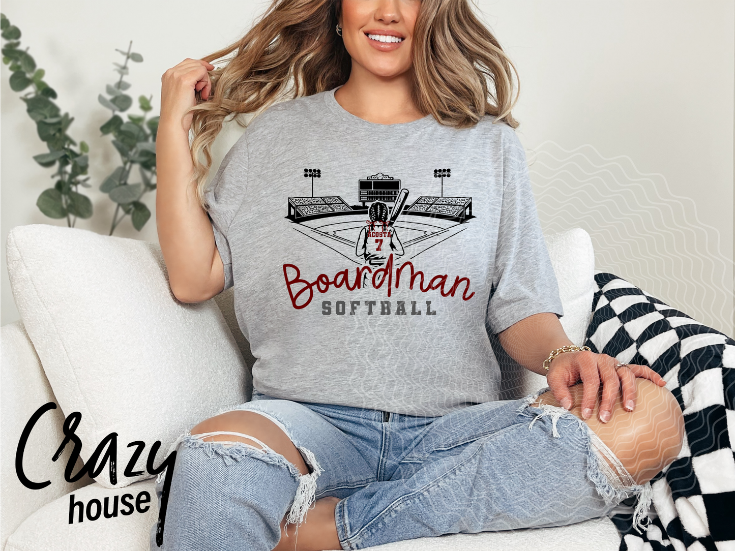 Custom Softball Tee