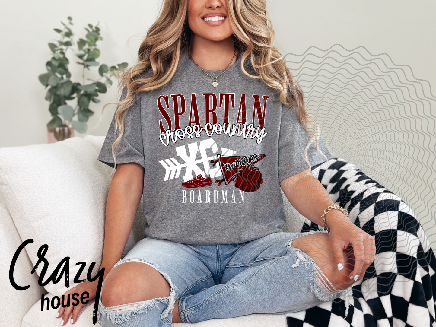 Spartan Cross Crountry Flag