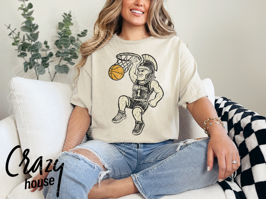 Vintage Basketball Mascot - Boardman