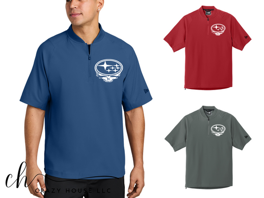 Customizable Cage Short Sleeve 1/4-Zip Jacket