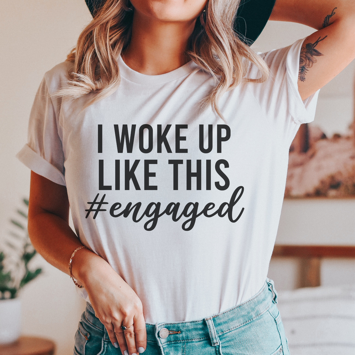 I woke up like this #Engaged