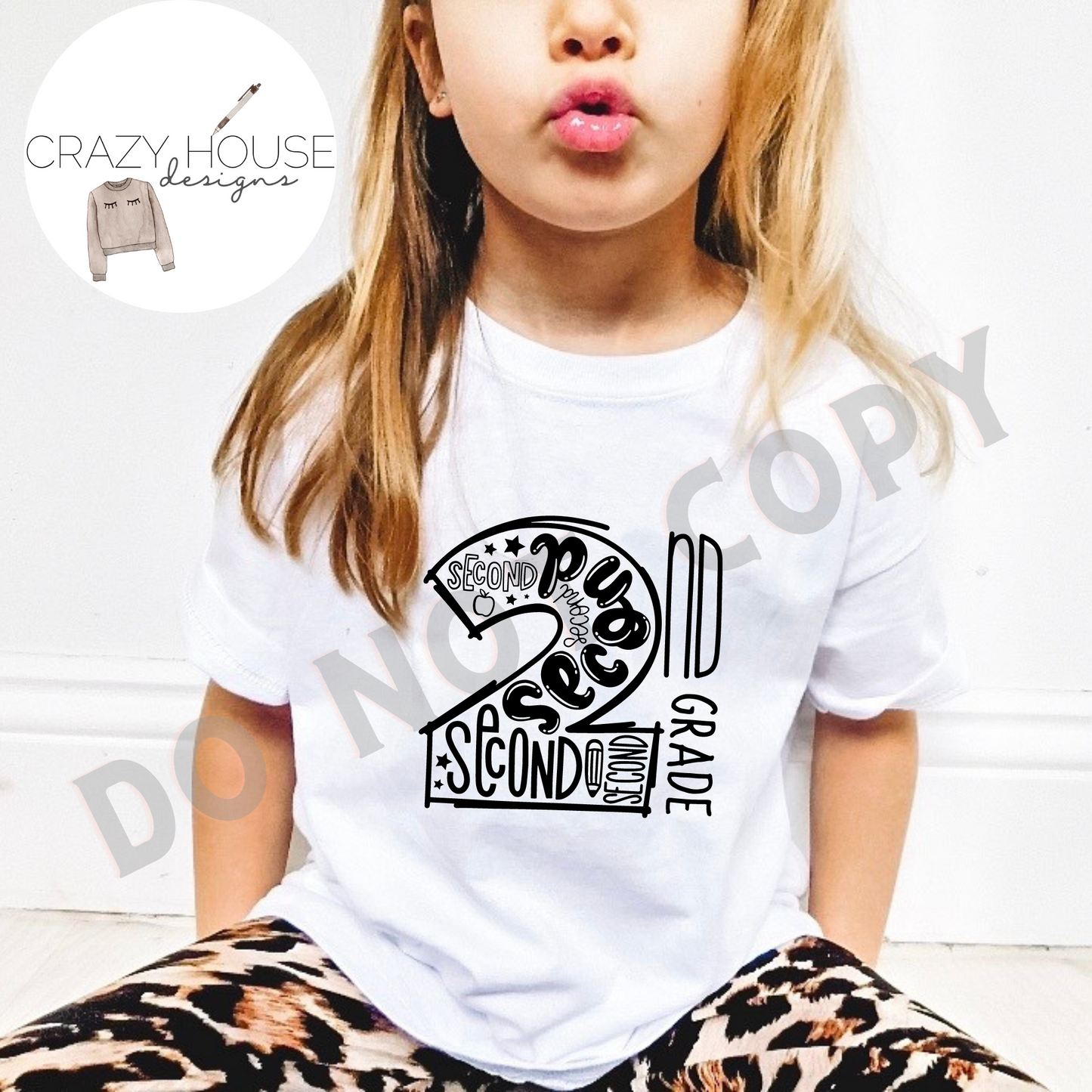 School Typography Shirt