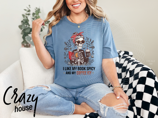 Books Spicy, Coffee Icy