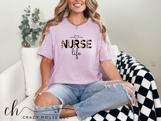 Nurse Life - Black Leopard