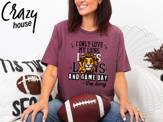 I Only Love My Lions