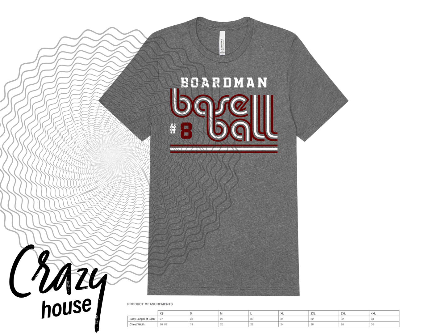 Retro Boardman Baseball