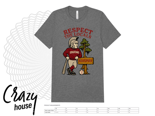 Respect the Locals - Spartan Baseball