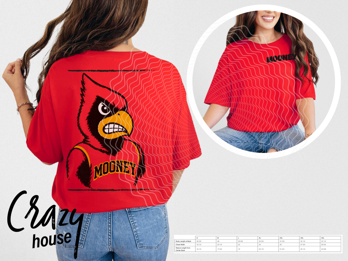 Oversized Mascot - Mooney Cardinals