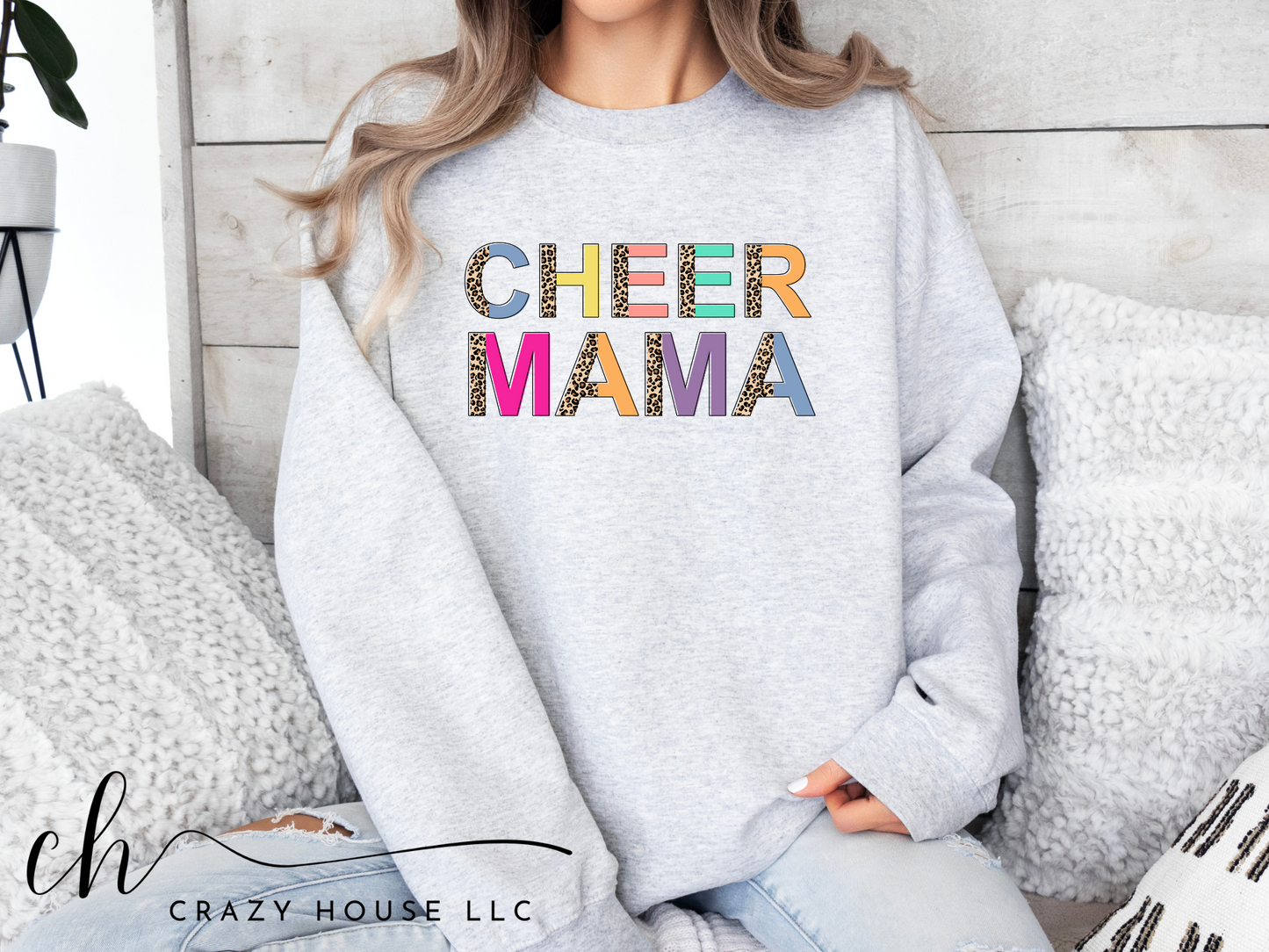 Cheer Mama Leopard & Colors