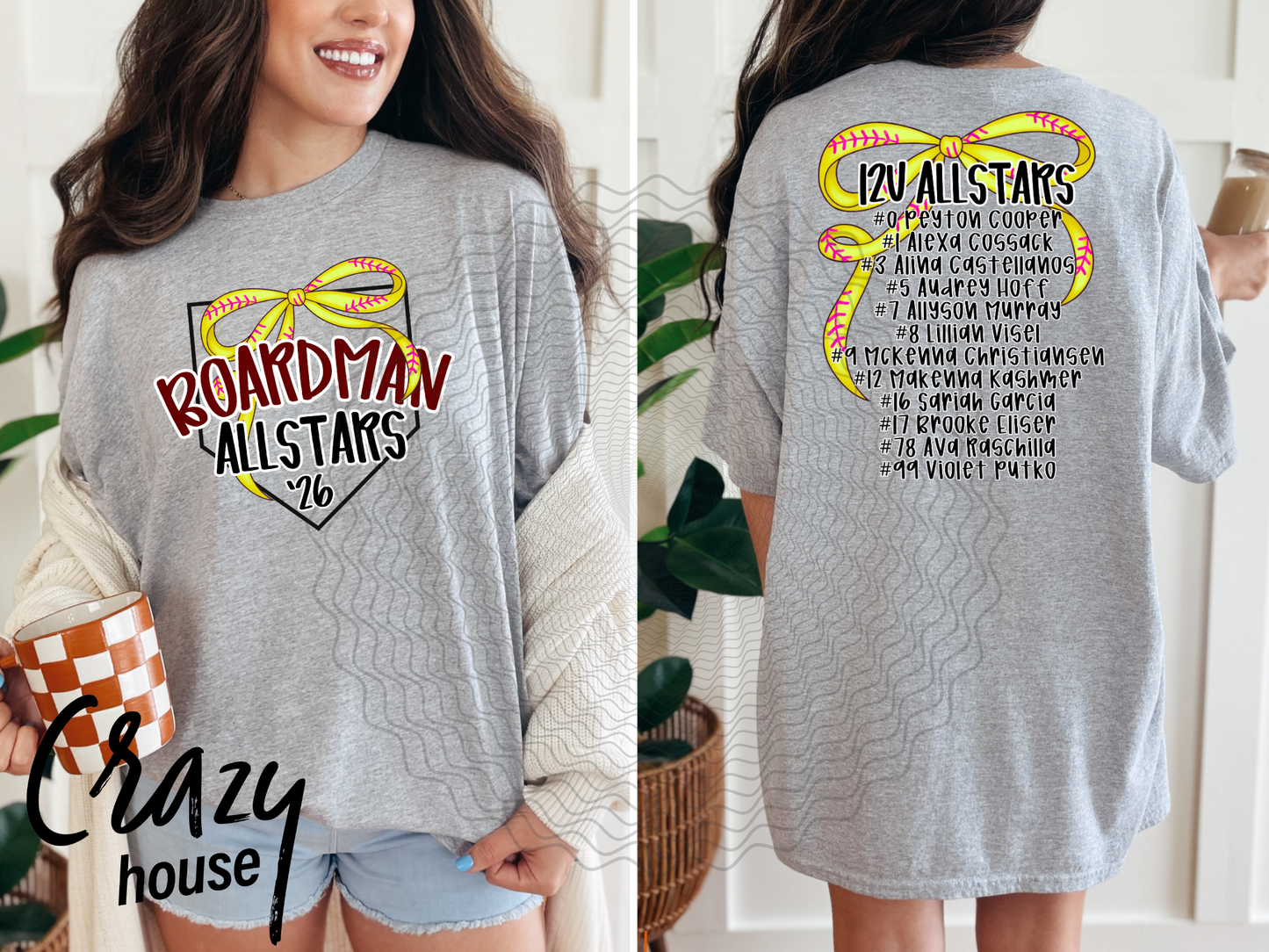 Softball All Star Team Shirt - 12 U