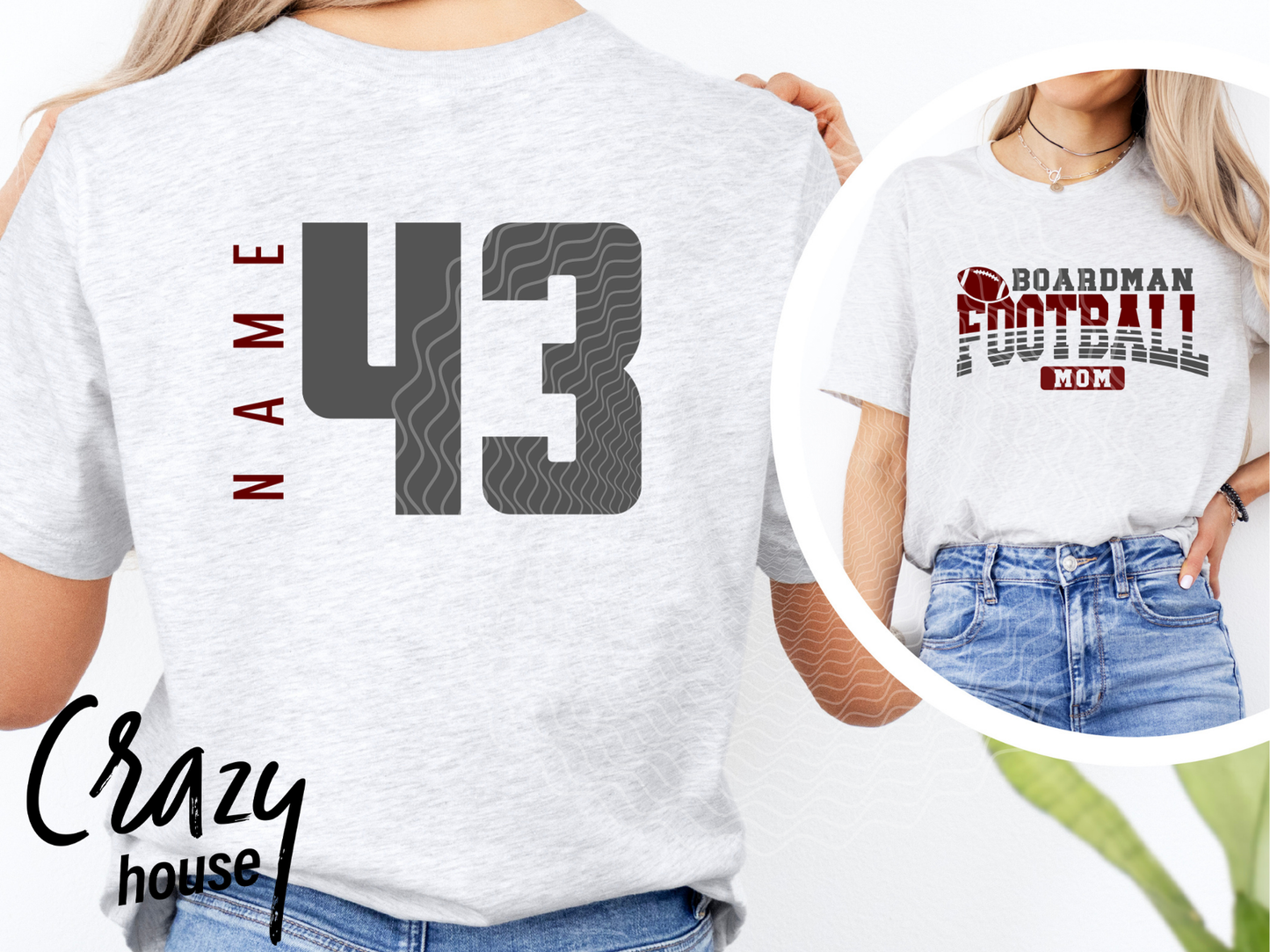 Boardman Football Mom - Personalized