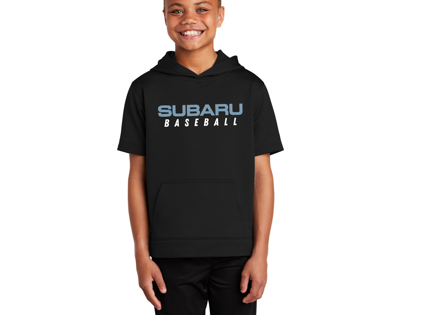 Customizable Youth Sport Tek Short Sleeve Hoodie