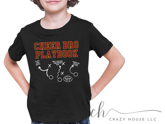 Cheer Bro - Maroon & Gold