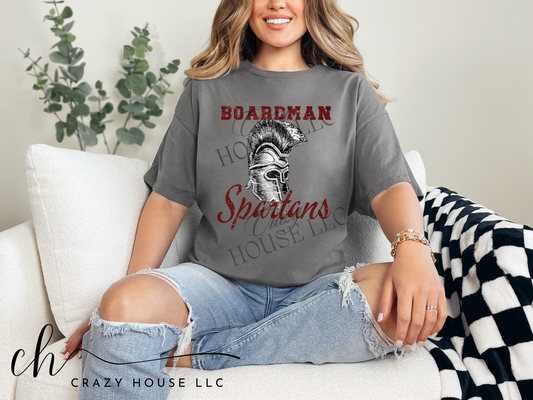 Vintage School Mascot - Boardman