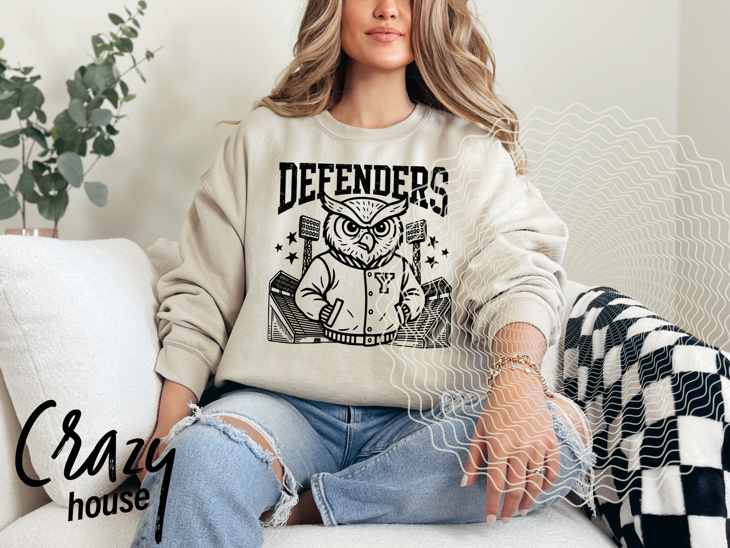 Defenders Vintage Letterman