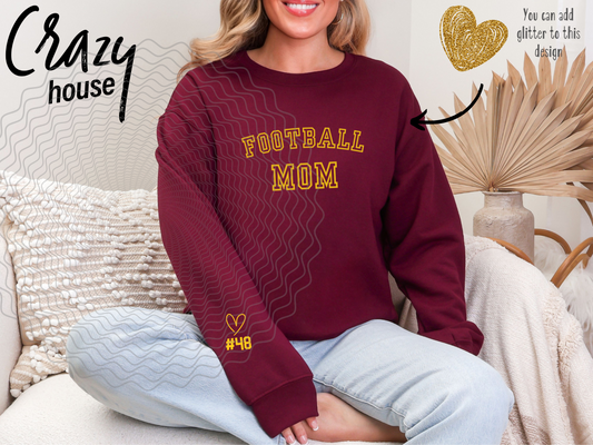 Football Mom Sweatshirt - South Range