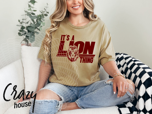 It's a Lion Thing