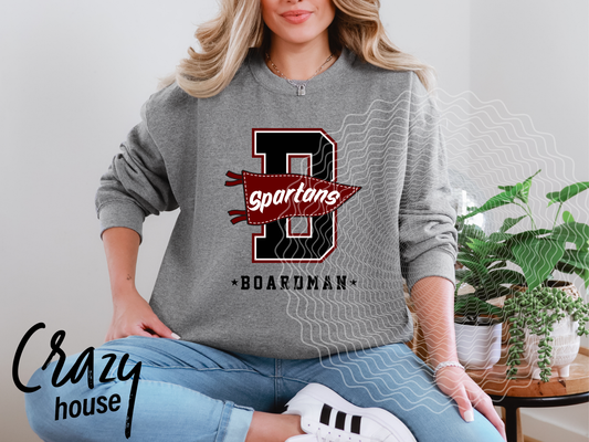 B Spartans Crewneck