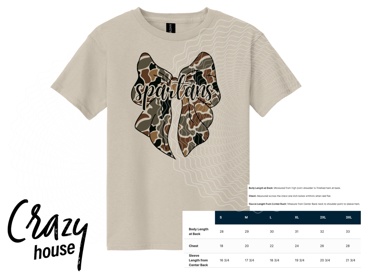 Spartans Camo Bow