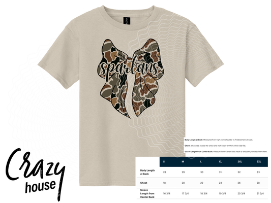 Spartans Camo Bow