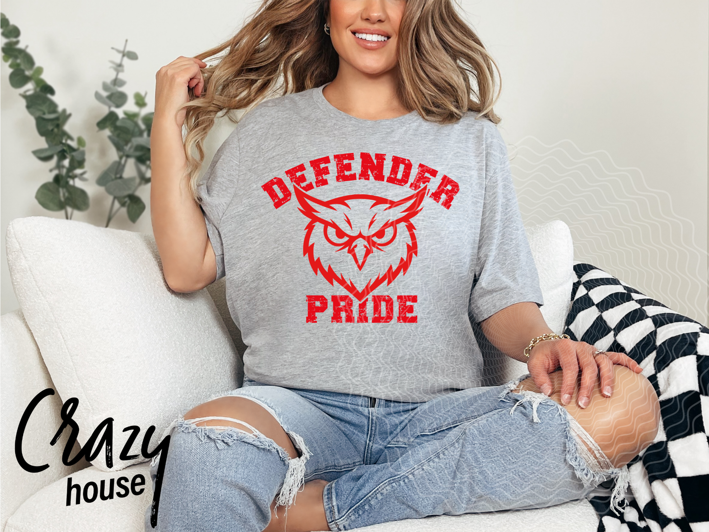 Defender Pride - Heather Grey