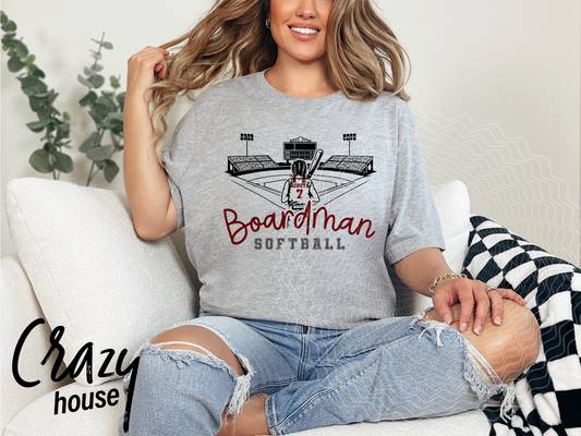 Custom Softball Tee