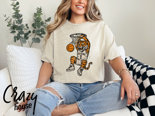 Tiger Vintage Basketball