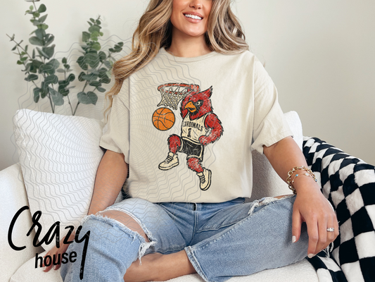 Cardinal Vintage Basketball