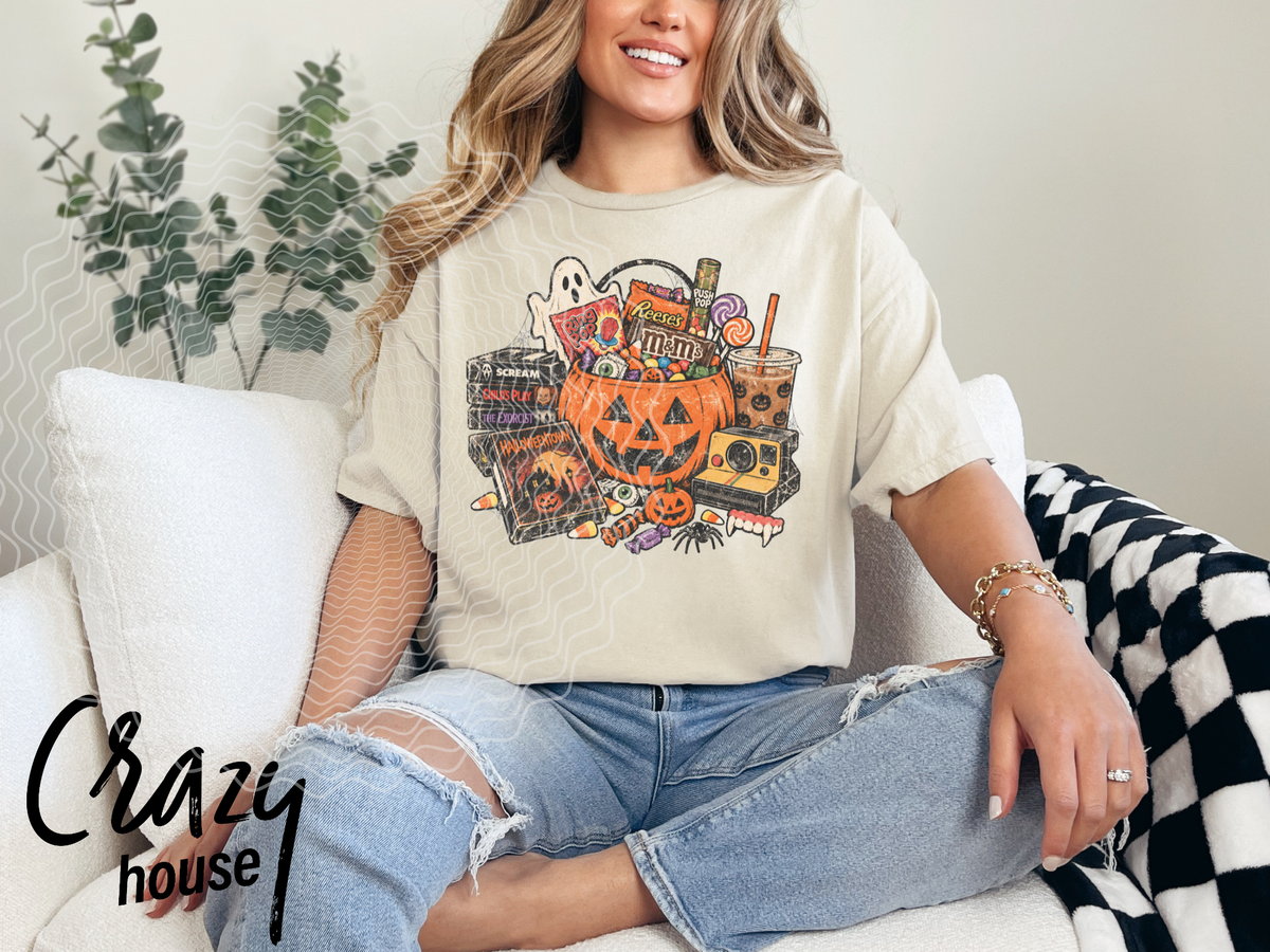 Vintage Pumpkin Trick or Treat