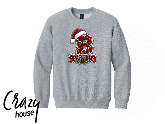 Spartan Holiday B Crewneck
