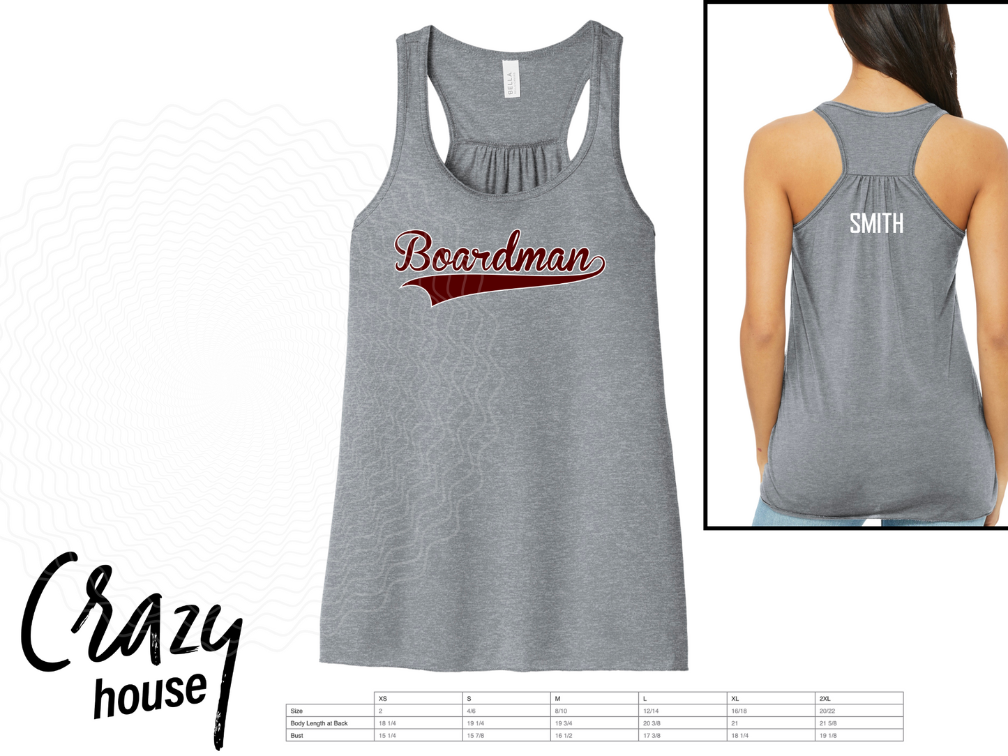 Boardman Baseball Legends Tank