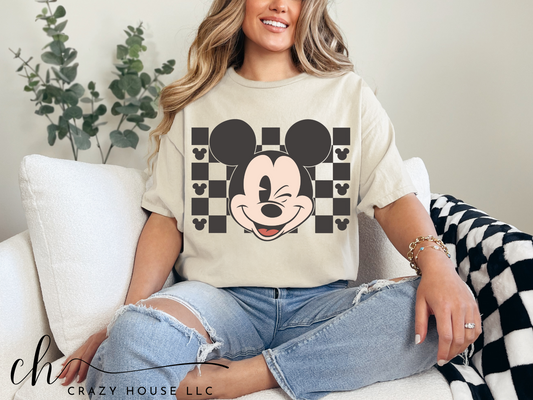 Retro Mickey Face