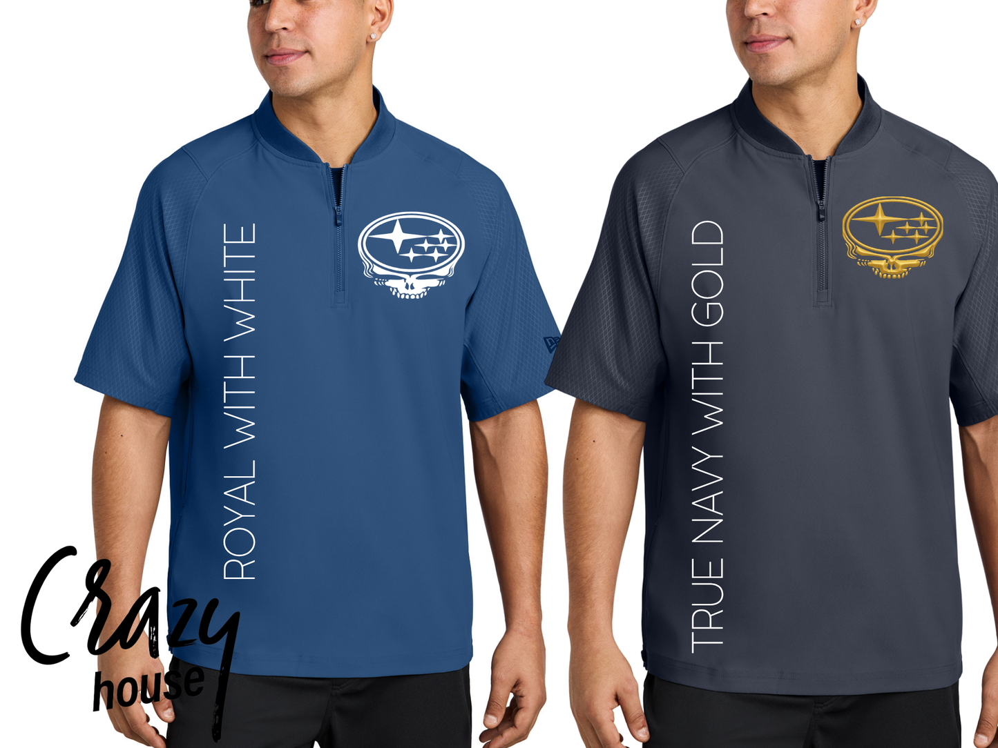Customizable Cage Short Sleeve 1/4-Zip Jacket