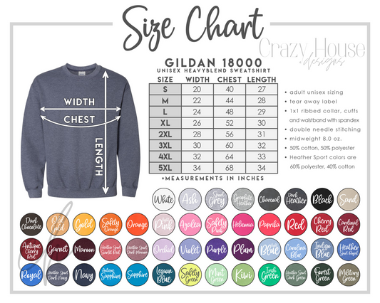 Make it a Fleece Sweatshirt  [+ $15]