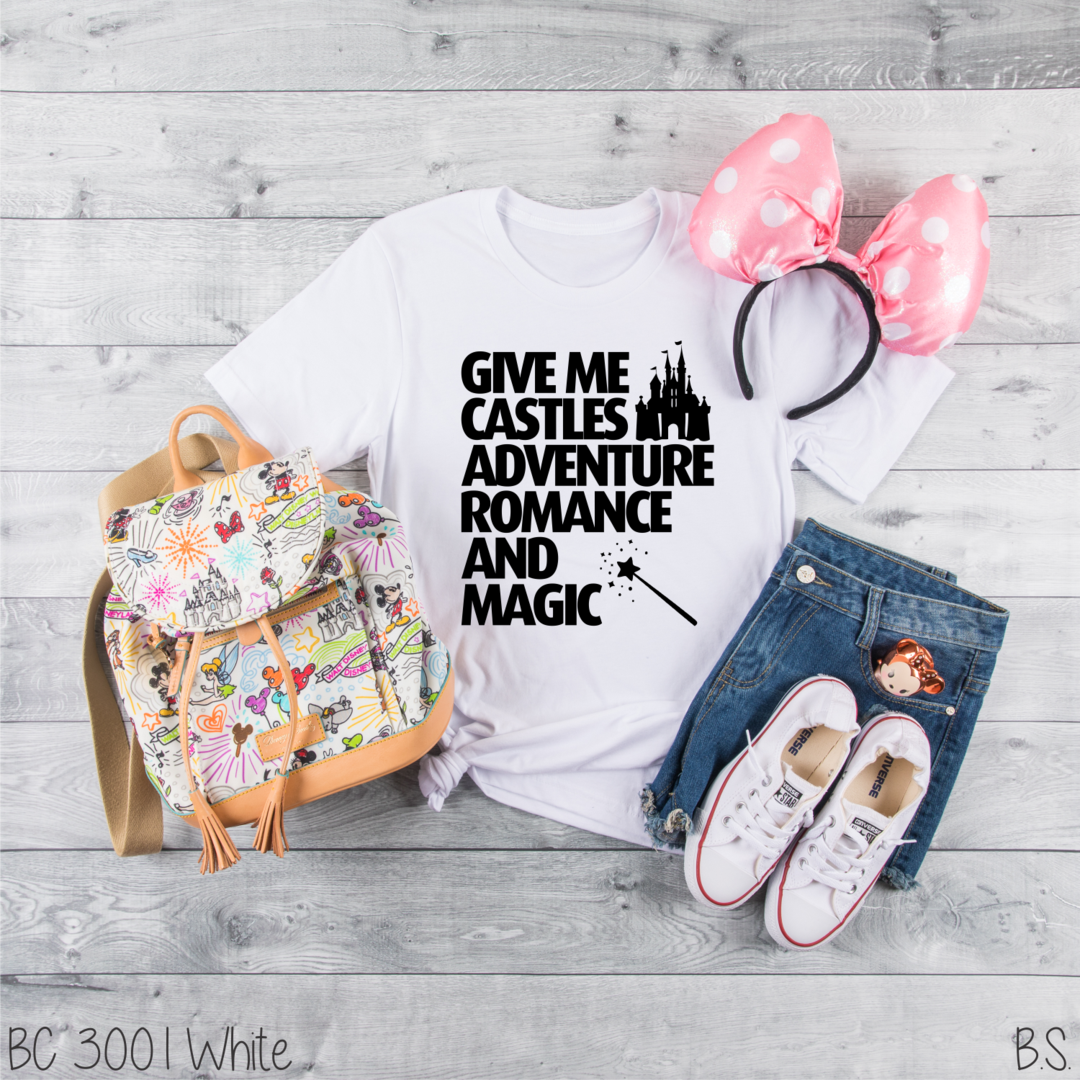 Give me Castles and Romance Shirt