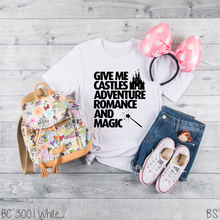 Load image into Gallery viewer, Give me Castles and Romance Shirt
