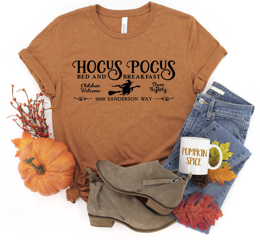 Hocus Pocus Bed & Breakfast Shirt